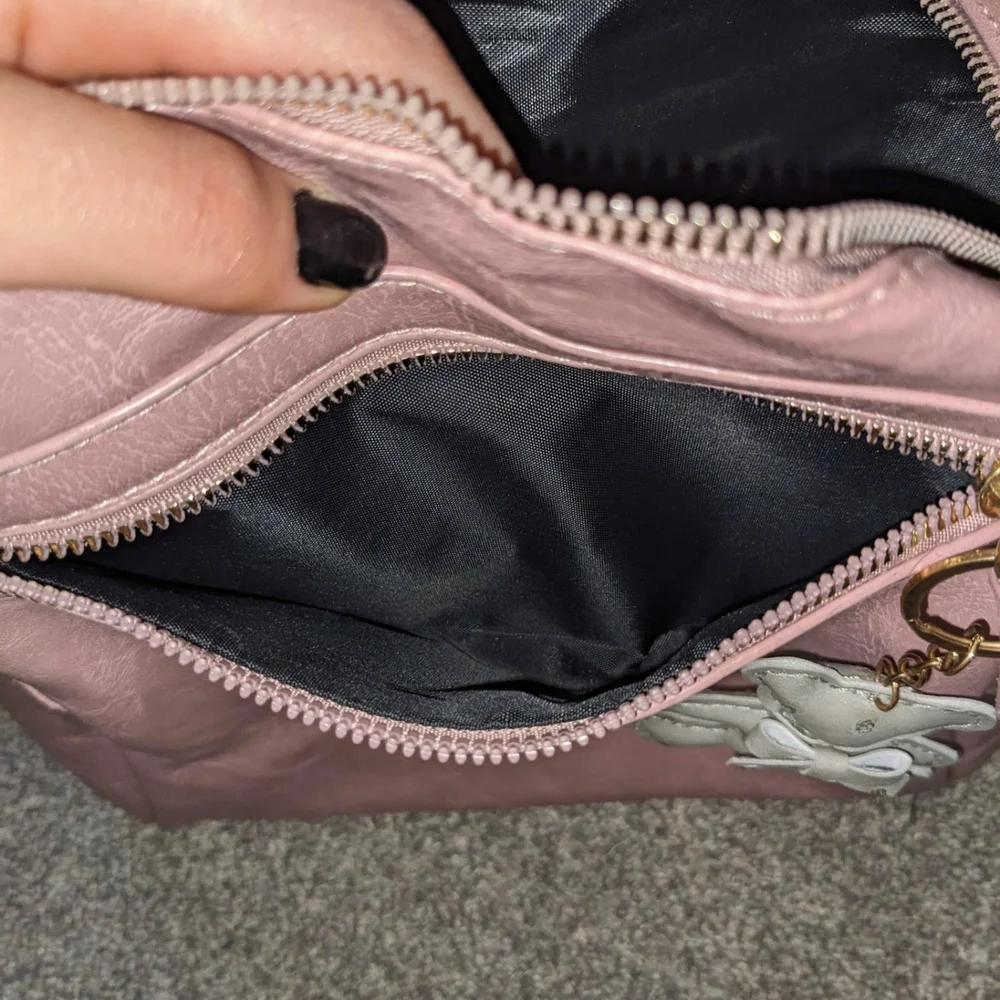 Pink + Rose Gold Faux Leather Adjustable Bag‼️ - Picture 6 of 6